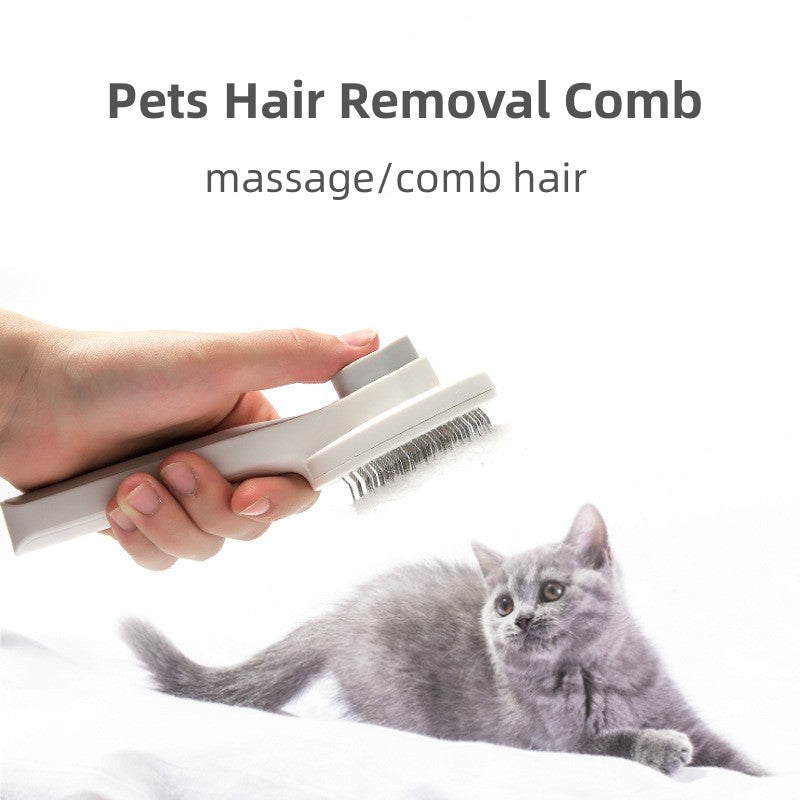 Self-Cleaning Slicker Brush for Dogs & Cats