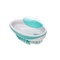 2-in-1 Pet Bath Brush & Shampoo Dispenser for Dogs & Cats