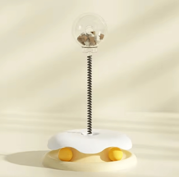 Interactive Slow Feeder Cat Toy – Treat & Food Puzzle Dispenser