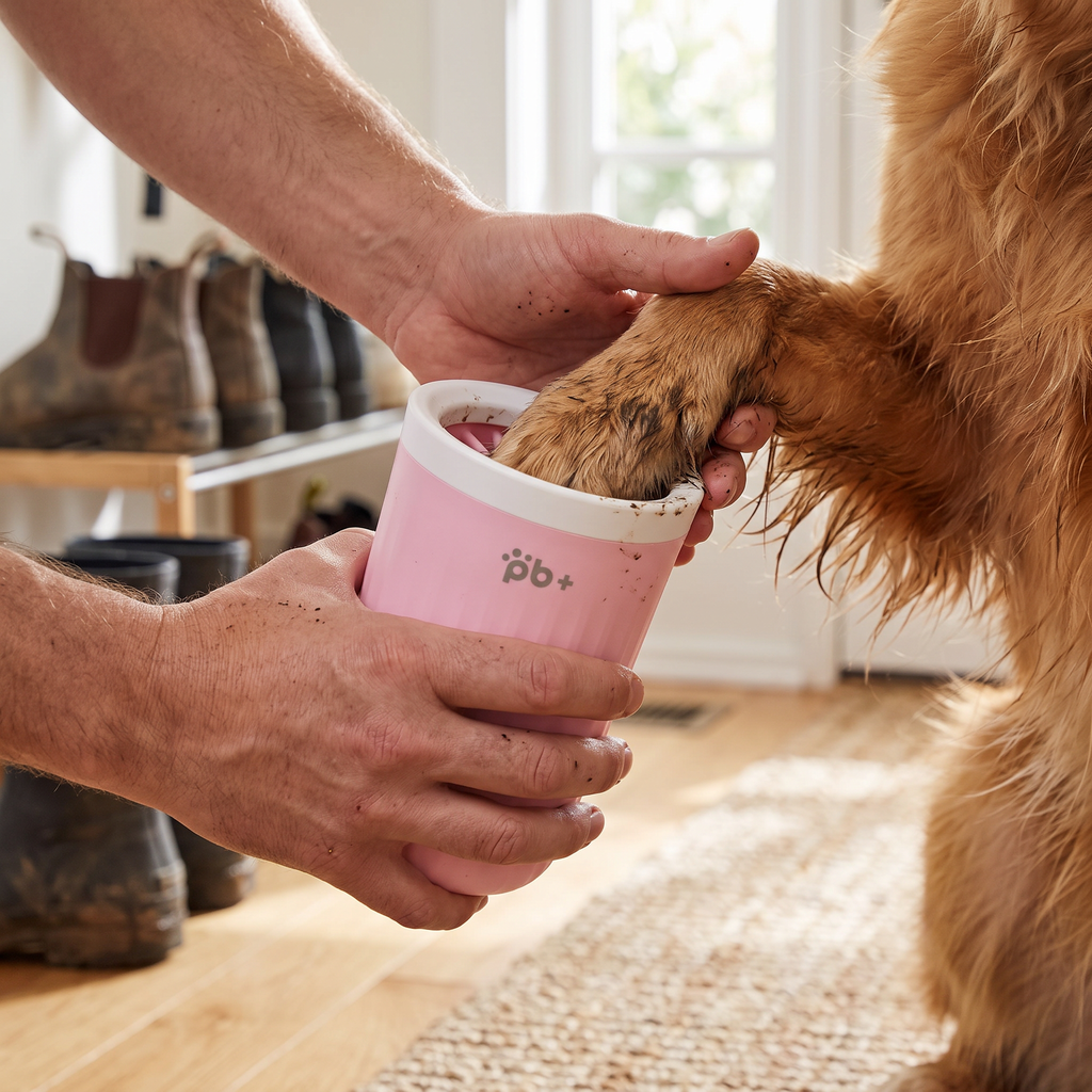 Mess-Free Paw Cleaner Cup for Dogs & Cats