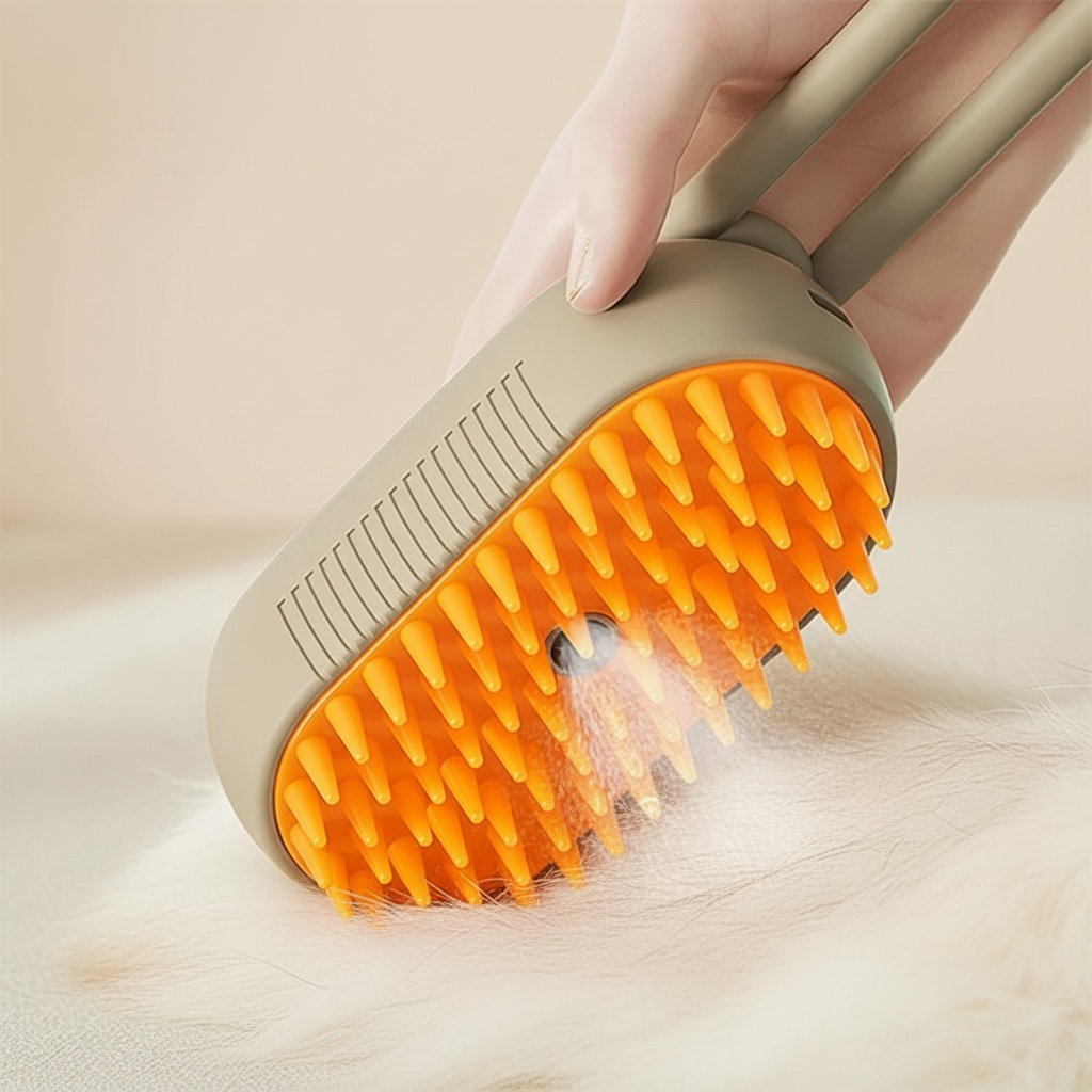 3-in-1 Mist Grooming Brush for Pets