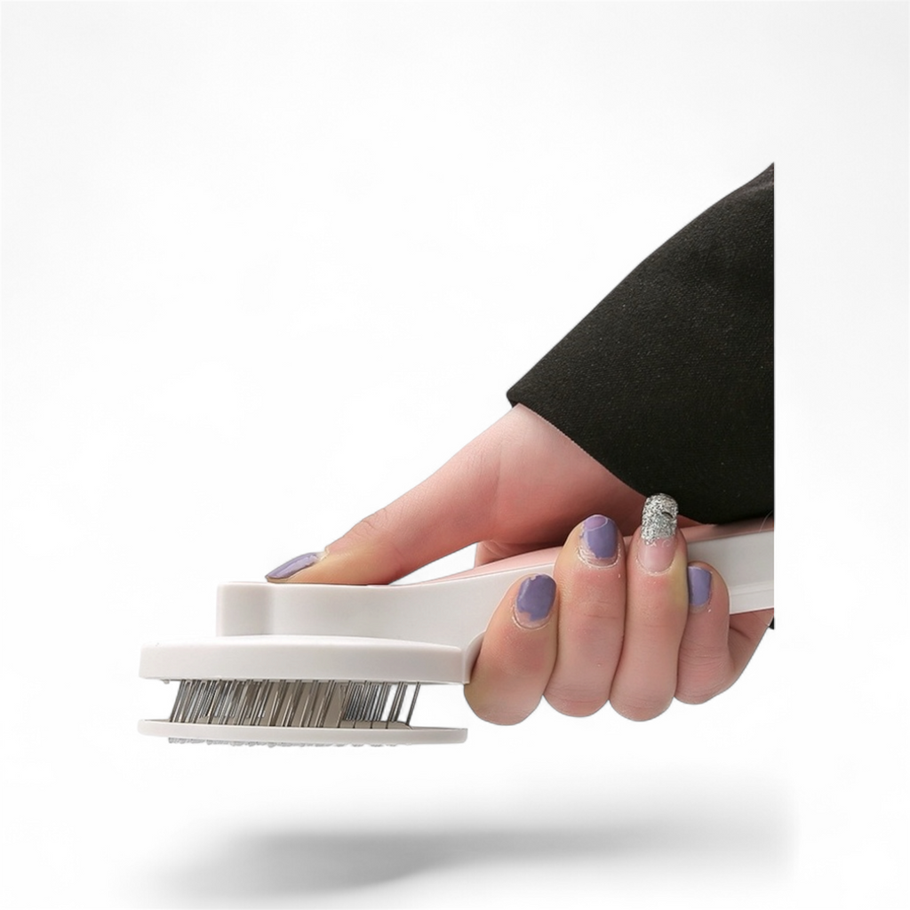 Self-Cleaning Slicker Brush for Dogs & Cats