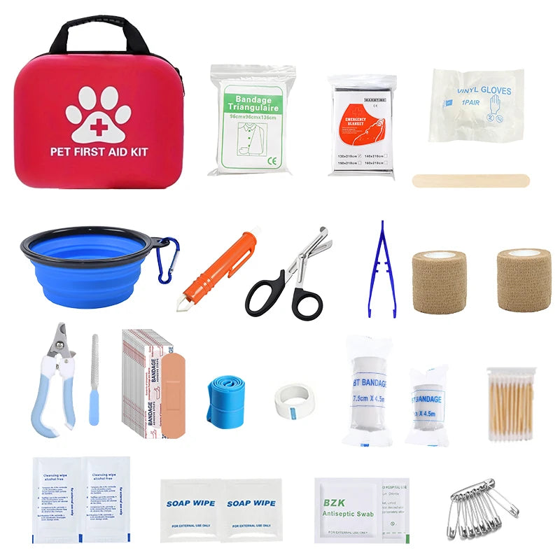 Pet First Aid & Travel Emergency Kit