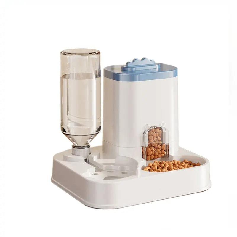 Large-Capacity Pet Food & Water Dispenser