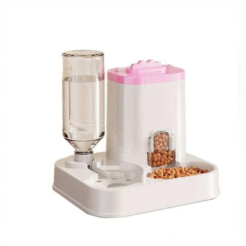 Large-Capacity Pet Food & Water Dispenser