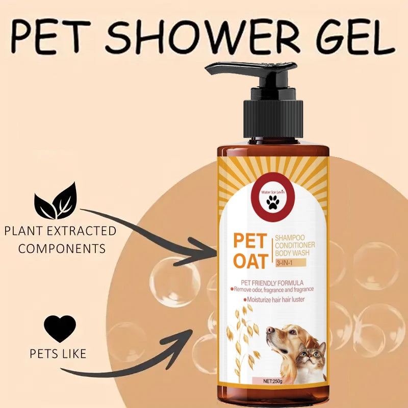 Gentle Pet Shampoo for Dogs & Cats — 250g
