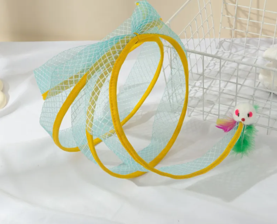 Interactive Cat Tunnel & Feather Toy