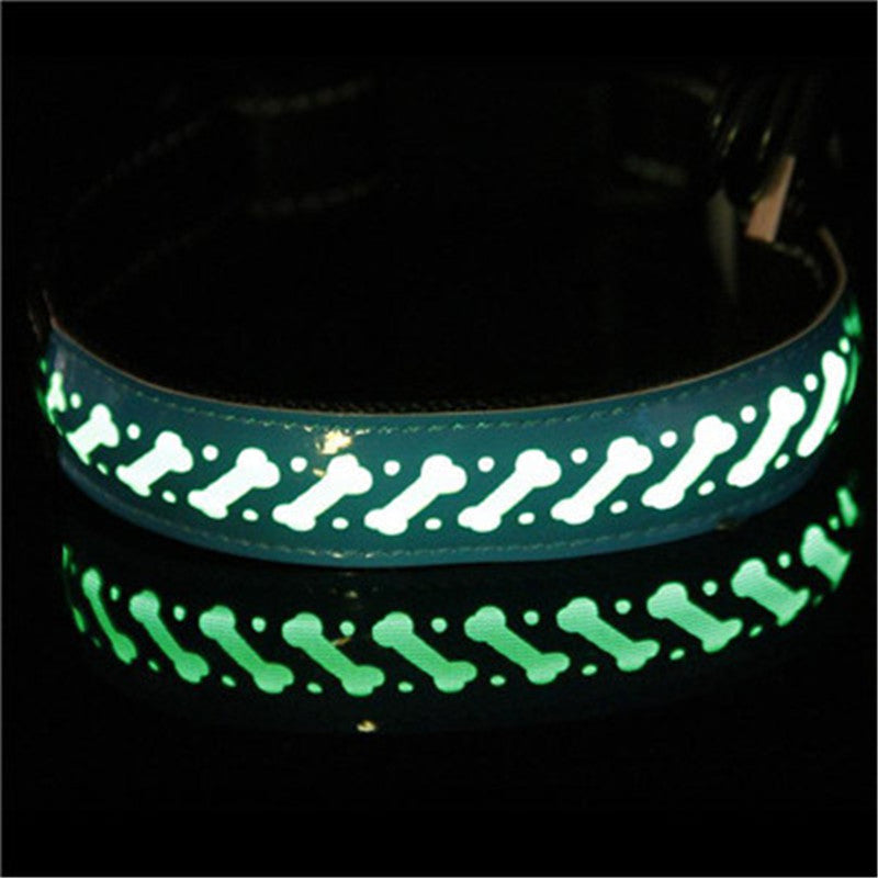 Rechargeable LED Dog Collar – USB Light-Up Safety Collar