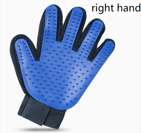Pet Grooming & Deshedding Glove for Dogs & Cats